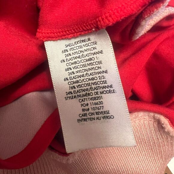 Alice + Olivia Women's Red Air Jackson Cropped Track Jacket Size S - Picture 4 of 6